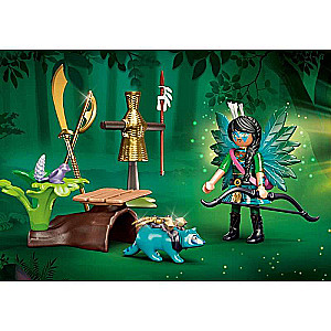 Fairy Knight with Raccoon