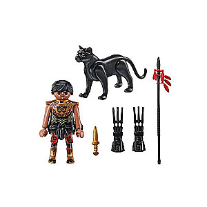 Warrior with Panther