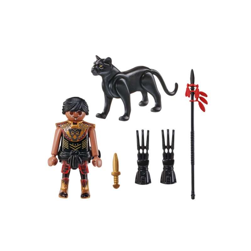 Warrior with Panther