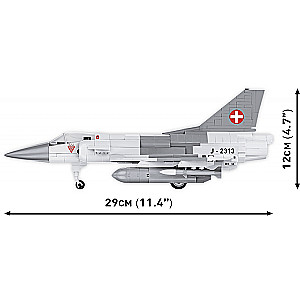 Constructor - COBI Mirage III S Swiss AIR Force, 453 parts