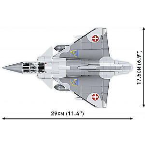 Constructor - COBI Mirage III S Swiss AIR Force, 453 parts