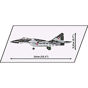 Constructor - COBI MIG-29 Fulcrum, 600 pieces