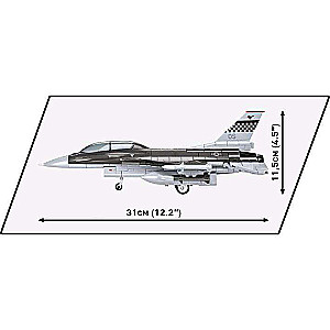 Constructor - COBI F-16 D Fighting Falcon, 410 parts