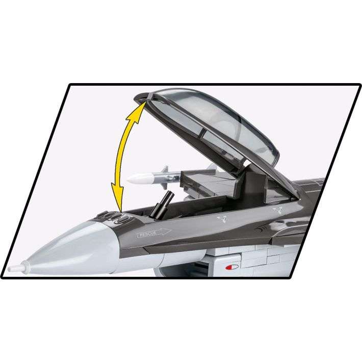 Constructor - COBI F-16 D Fighting Falcon, 410 parts