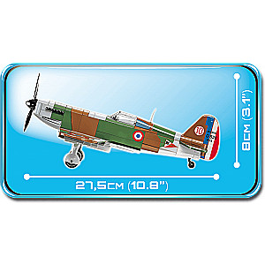 Constructor - COBI Dewoitine D.520, 283 parts