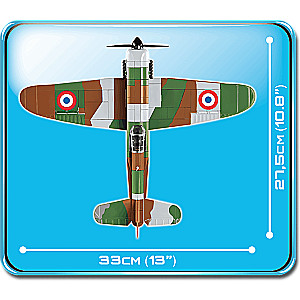 Constructor - COBI Dewoitine D.520, 283 parts