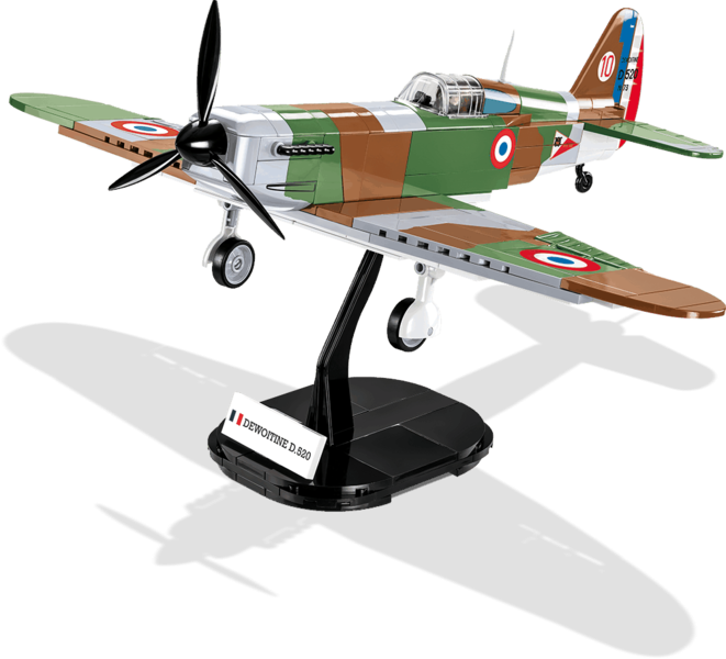 Constructor - COBI Dewoitine D.520, 283 parts