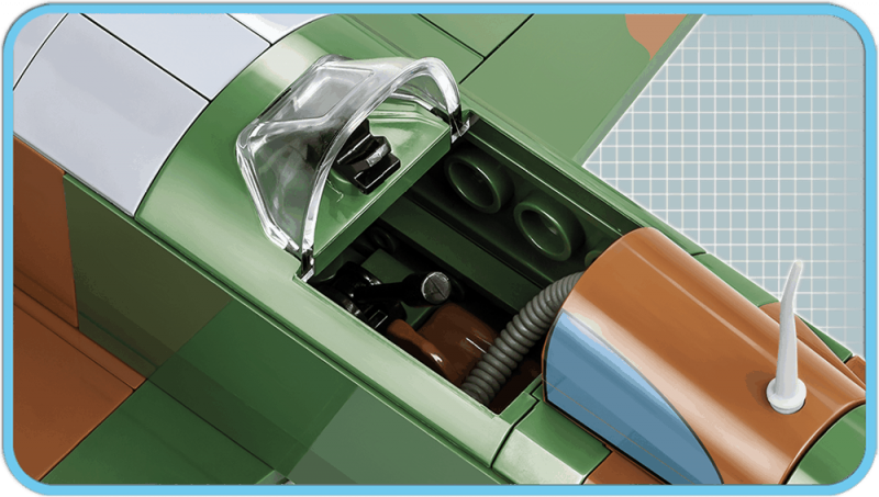 Constructor - COBI Dewoitine D.520, 283 parts