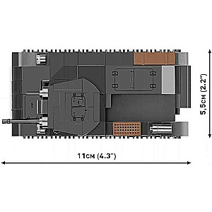 Constructor - COBI Panzer II AUSF.A , 250 pieces