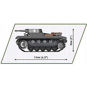 Constructor - COBI Panzer II AUSF.A , 250 pieces