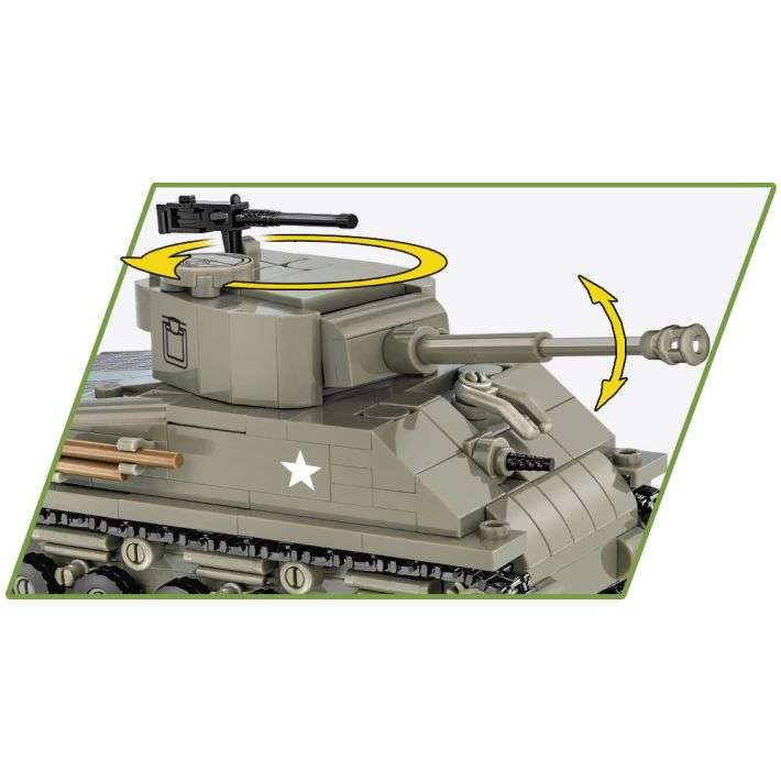Constructor - COBI M4A3E8 Sherman, 320 pieces