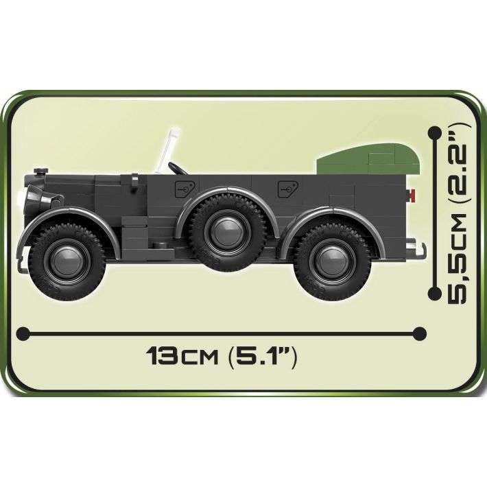 Constructor - COBI 1937 horch 901 KFZ.15, 185 pieces