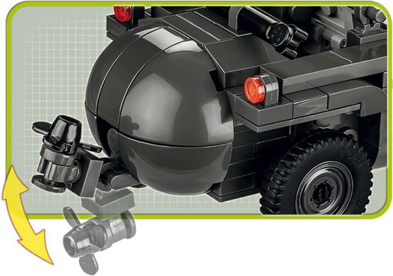 Constructor - COBI VW Type 166 Schwimmwagen, 200 parts