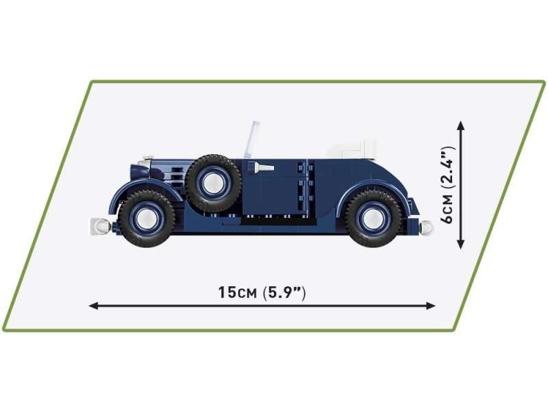 Constructor - COBI Horch830BK Cabriolet, 243 pieces