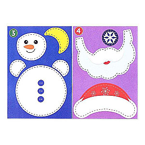 Snowman. New Year’s Crafts