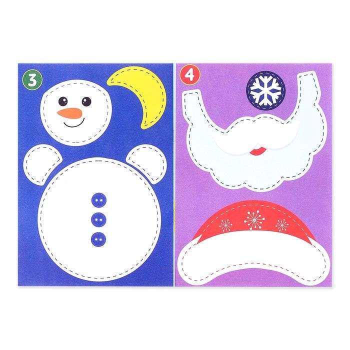 Snowman. New Year’s Crafts