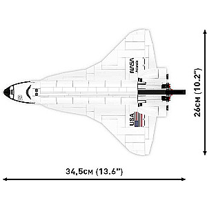 Constructor - COBI Space Shuttle Atlantis, 685 pieces
