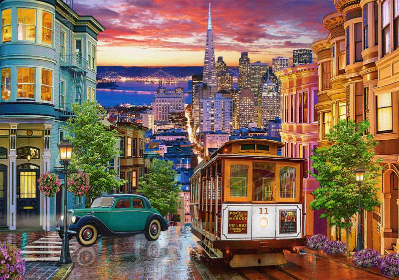 San Francisco Trolley Puzzle 500 pieces