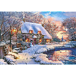 Puzzle Winter Cottage 500 pcs