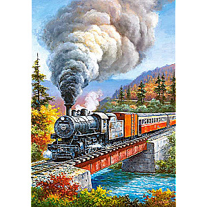 Puzzle Train Crossing 500 pieces
