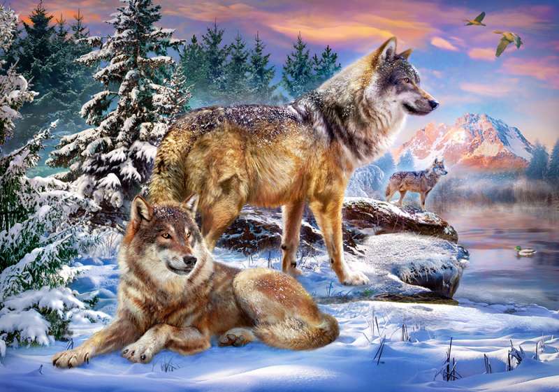 Wolfish Wonderland Puzzle 500 pcs.