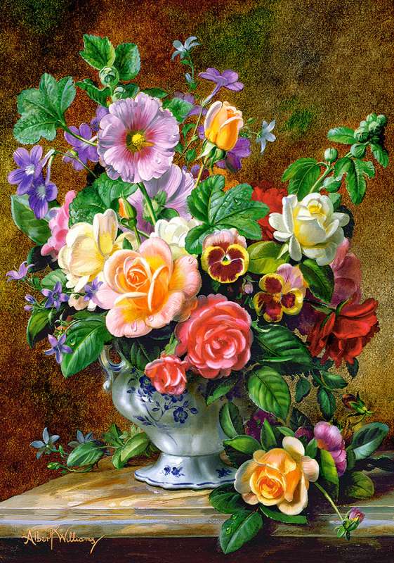 Puzzle Flowers in a Vase 500 pieces