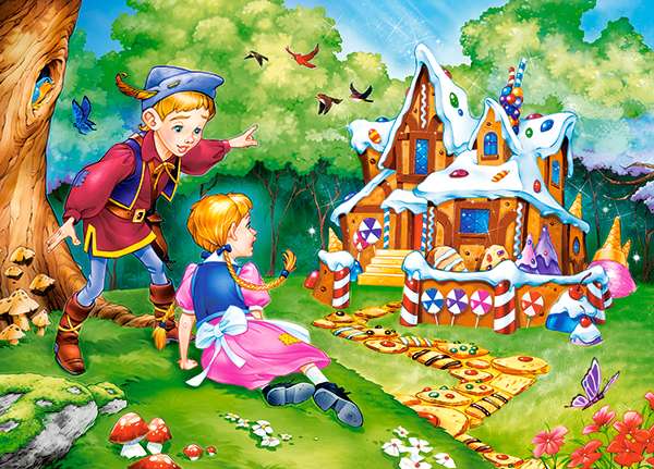 Puzzle Hansel & Gretel 60 pcs