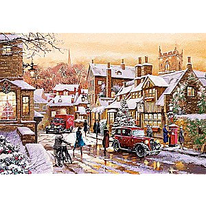 Vintage Winterland Puzzle 1000 pieces