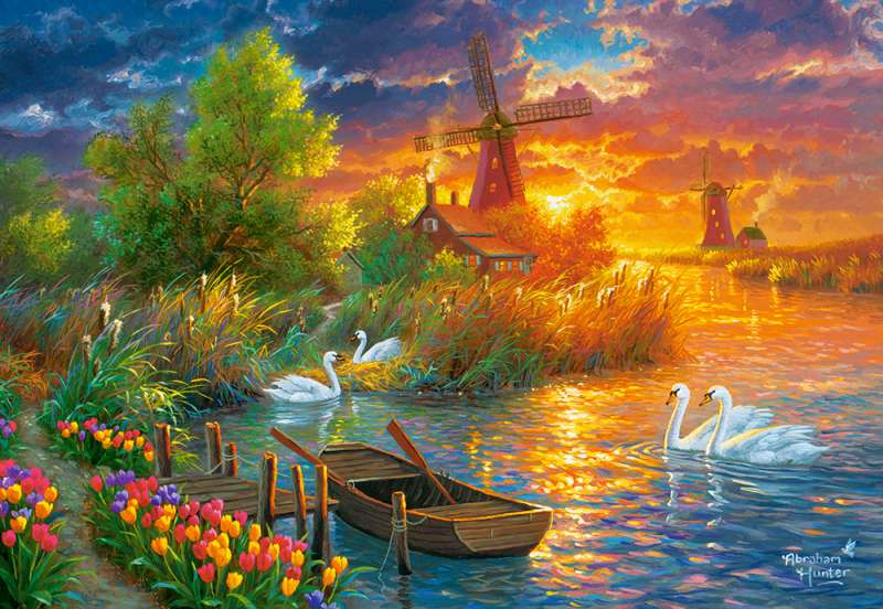 Puzzle Game Dutch Idyll 1000 pcs.