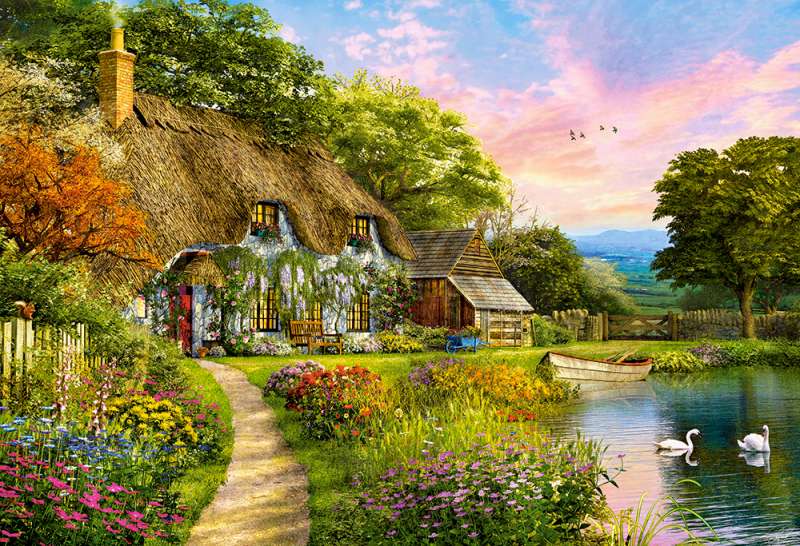 Puzzle Countryside Cottage 1500 pcs