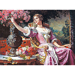 Puzzle Copy of Lady in Purple Dress, W.Czachórski 3000 pieces