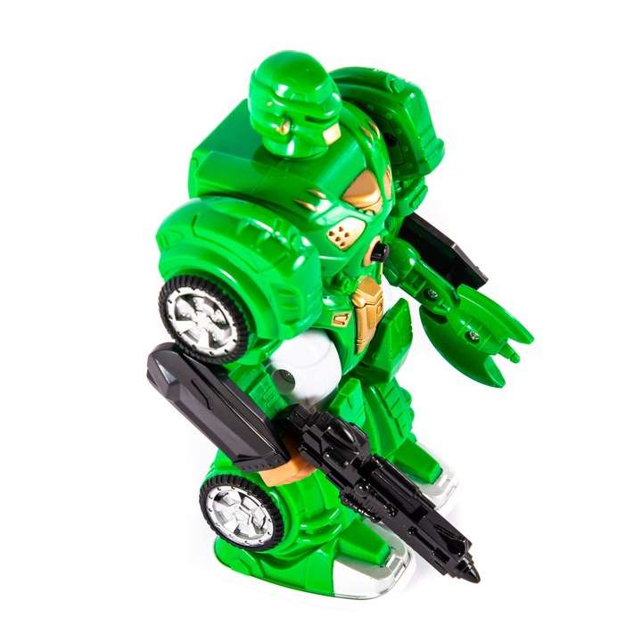 Robot with Sound and LED Backlight