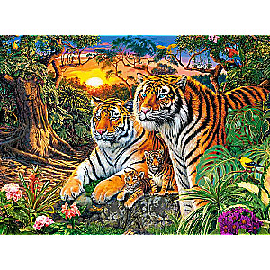Tiger Family Puzzle 2000 pcs