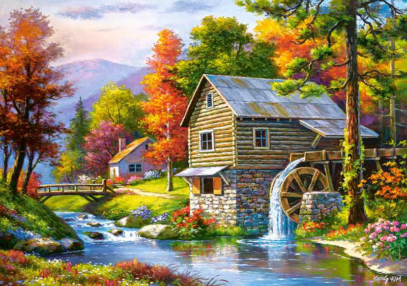 Old Sutter’s Mill Puzzle 500 pieces