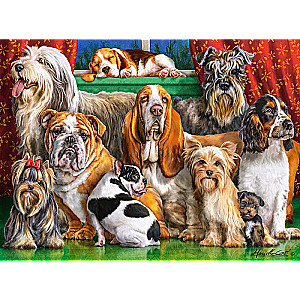 Puzzle 3000 CASTORLAND Dog Club