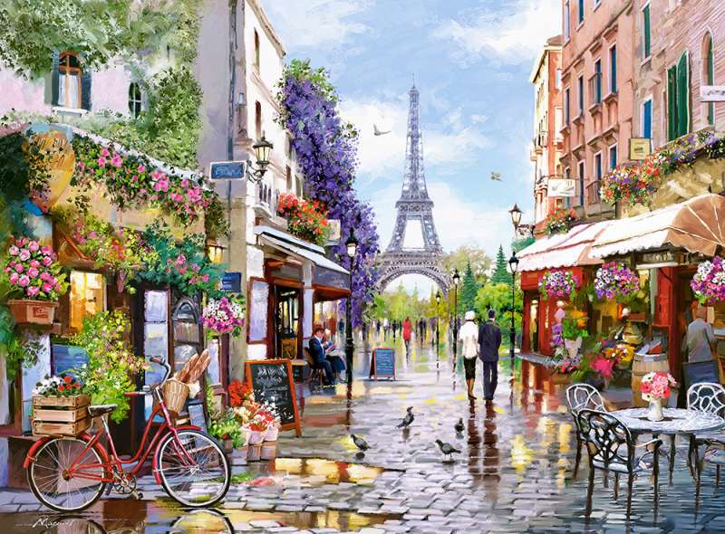 Puzzle 3000 CASTORLAND Paris in Colors