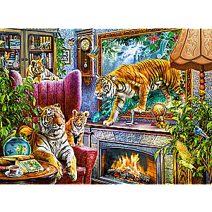 Puzzle 3000 CASTORLAND Tigers Coming to Life