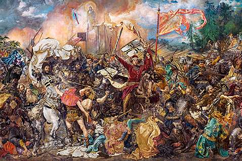 Puzzle The Battle of Grunwald, Jan Matejko 4000 pcs.