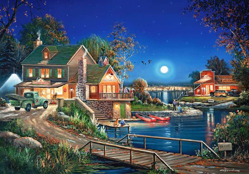 Puzzle Game Autumn Memories 500 pieces