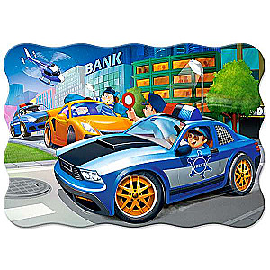 Puzzle Police Chase 30 pieces