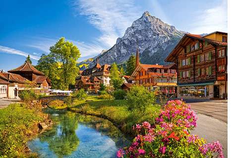 Puzzle 500 CASTORLAND Switzerland