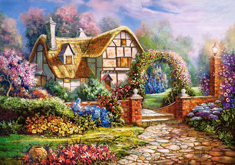 Puzzle Wiltshire Gardens 500 pieces