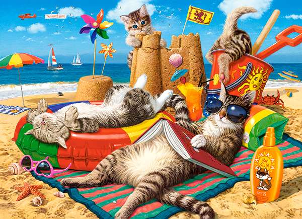 Puzzle CASTORLAND Summer Mood 300 pieces