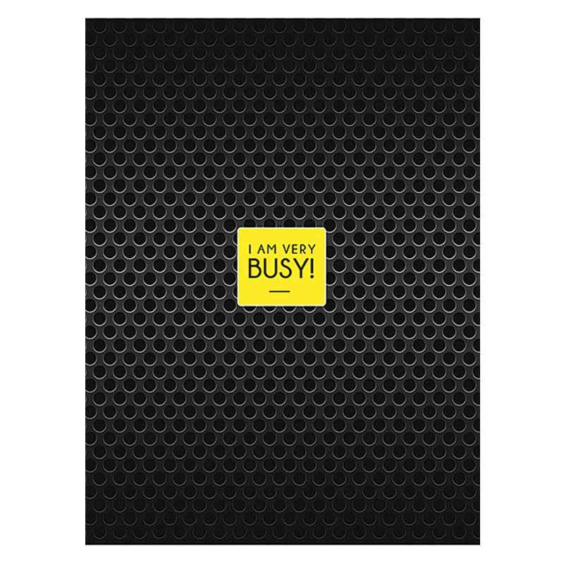 Тетрадь A5, 80 листов в линию  BUSY, ассорти