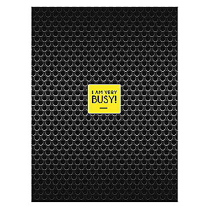 Тетрадь A5, 80 листов в линию  BUSY, ассорти