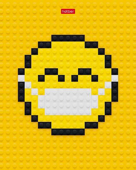 Тетрадь 48л А5 клетка  - Лего-SMILE!