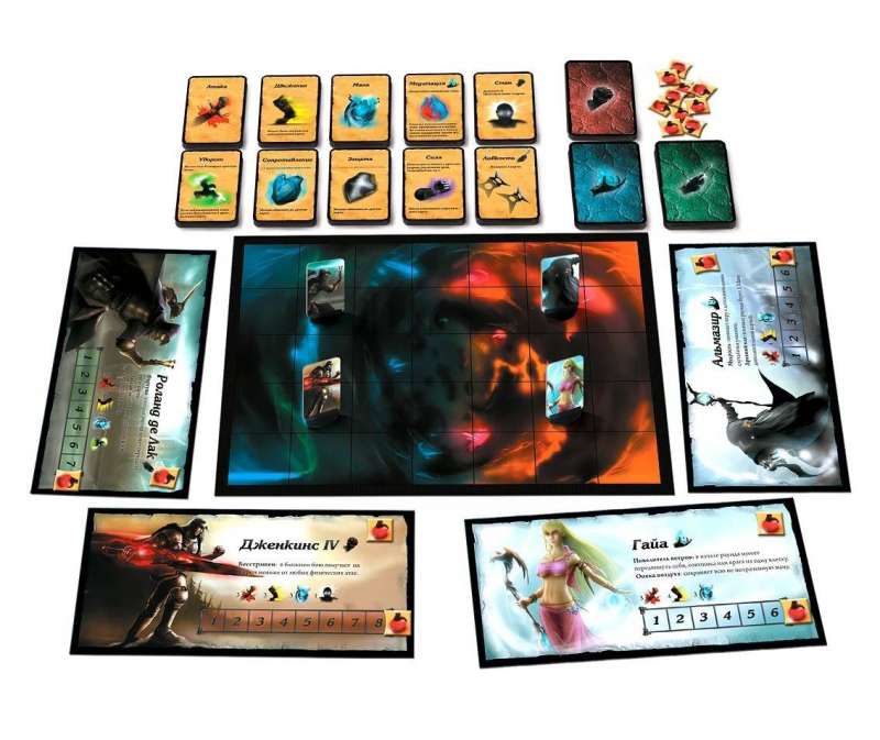 Board game - Battle of Legends. Resurrected