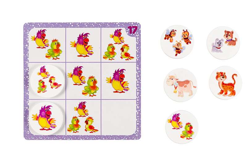 Išmanusis žaidimas - Gyvūnai. Sudoku mažiausiems