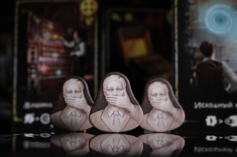 Gra planszowa - Enigma. Kod Chaosu