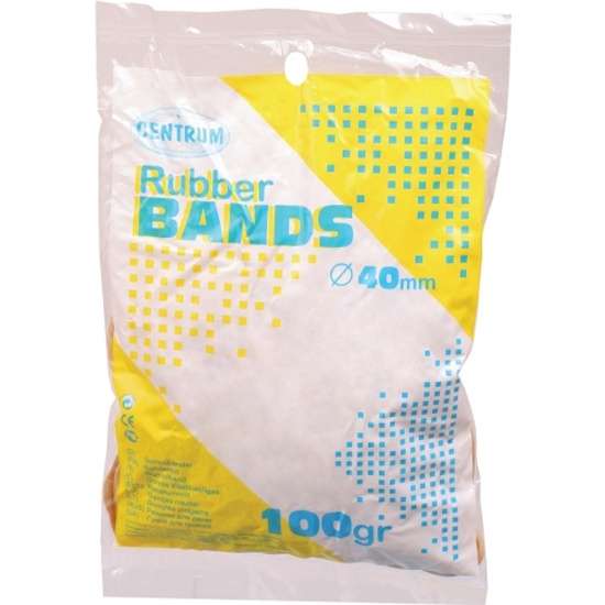 Gummibänder für Geld 40mm, gelb